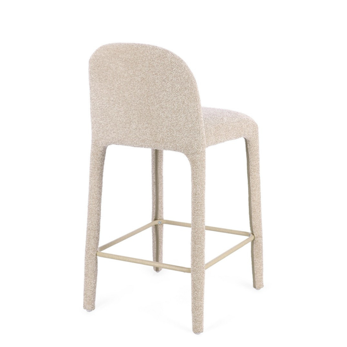 BT ANKARA Beige design Upholstered indoor bar stool